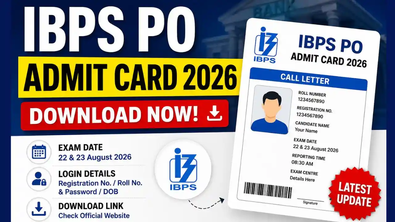 IBPS PO Admit Card