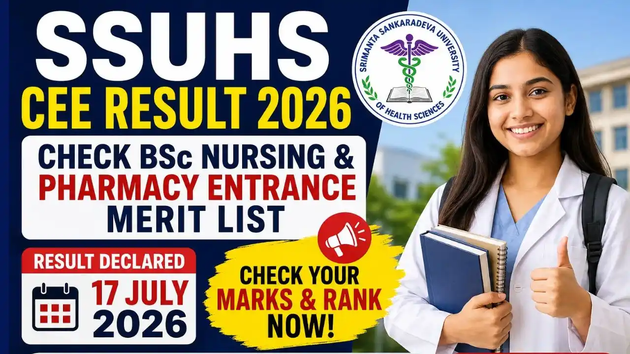 SSUHS CEE Merit List