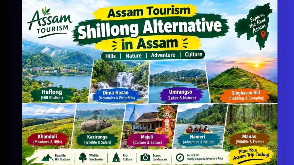 Assam Tourism Shillong Alternative