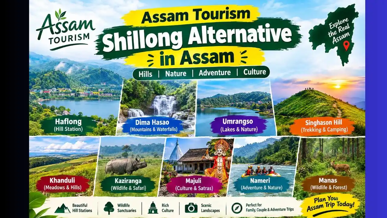 Assam Tourism Shillong Alternative
