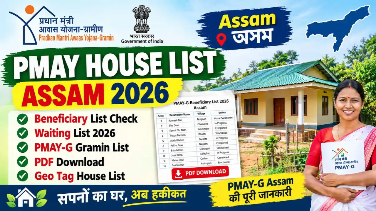 PMAY House List Assam