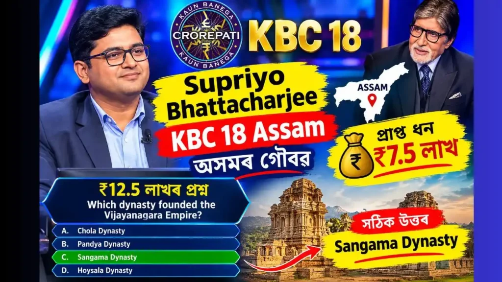 Supriyo Bhattacharjee KBC 18 Assam